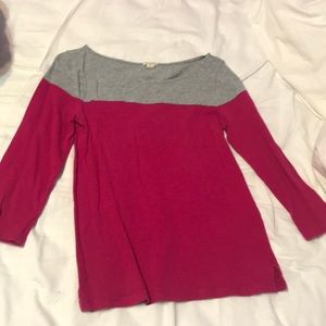 JCrew Colorblock shirt